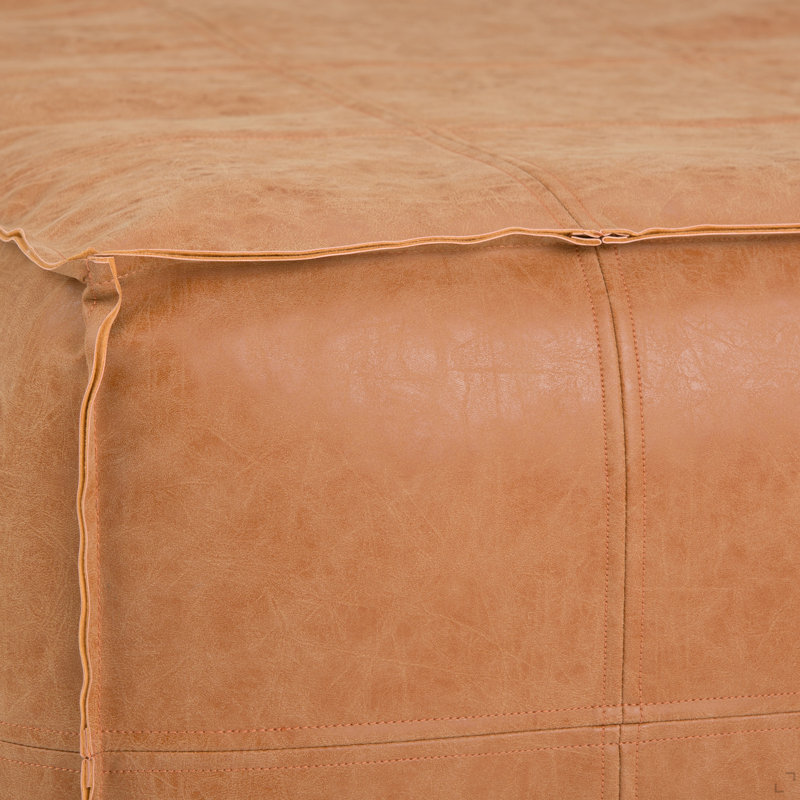 Grande table basse carrée, Light Brown
