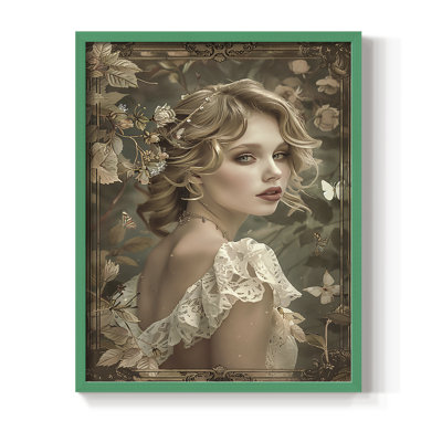 WOMEN Series CECL III - reproduction encadrée de qualité supérieure - prête à être accrochée - aucun clou requis
