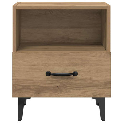 40cm W Manufactured Wood Bedside Table
