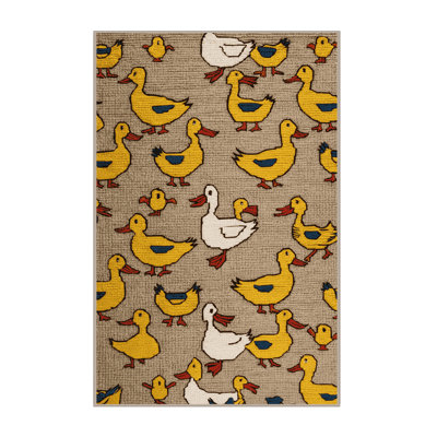  Tapis lavable Ducks Farm