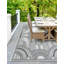 Tapis blanc et noir Aucun-1163620585
