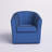 Coeur Velvet Swivel Barrel Chair-1514202068