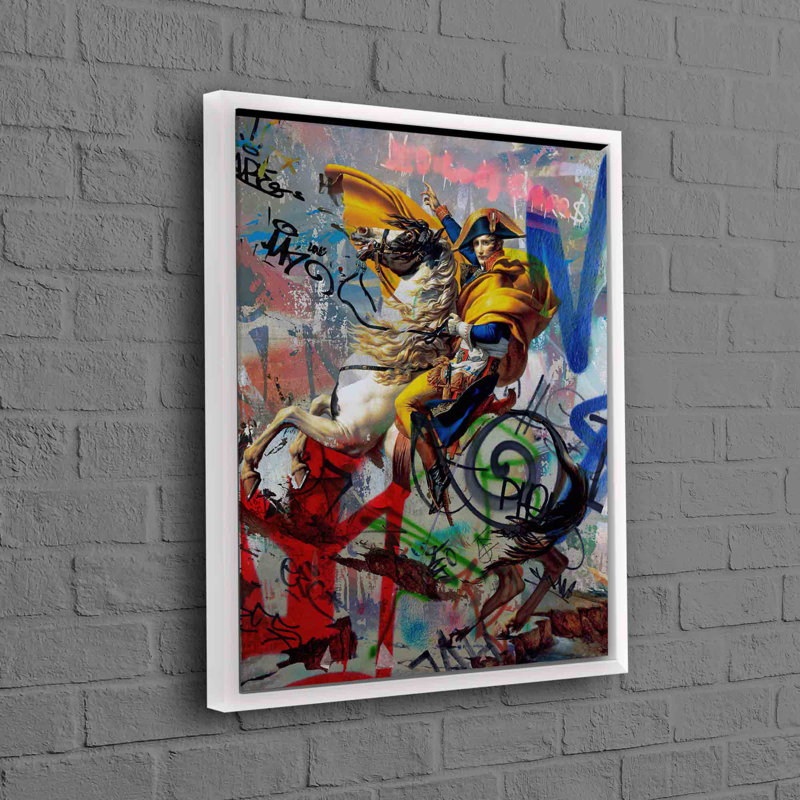 Print on Canvas, 70 cm H x 100 cm W, White, Framed Print without Mat