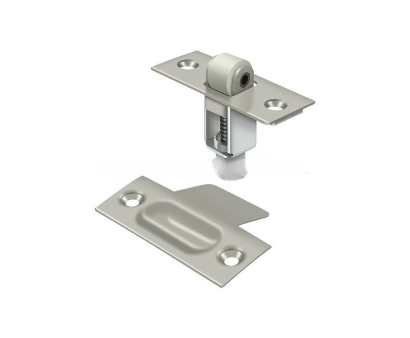 Deltana RCA336U15 Roller Catch; Satin Nickel Finish, Brushed Nickel