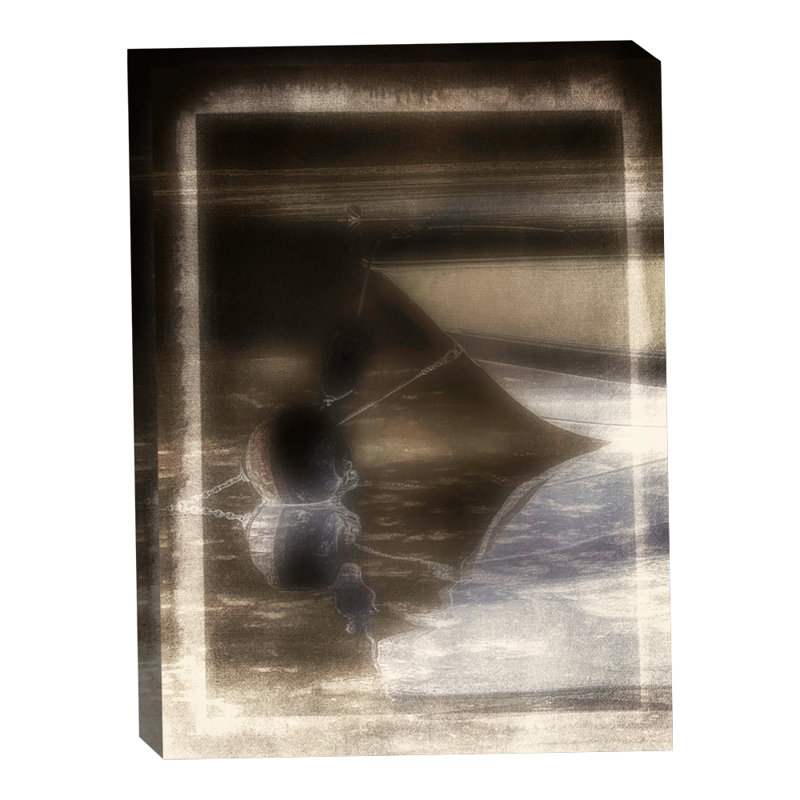 Moored Boat X Ray 1 30x40
