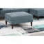 Ensemble modulaire contemporain à un accoudoir modulaire 5 pièces en tissu minéral Morgan