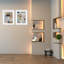 Opulent Serenity: Pastel Abstract Diptych-1195247690