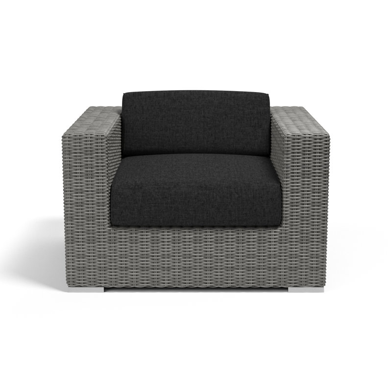 Chaise de patio Kiona avec coussins Sunb
