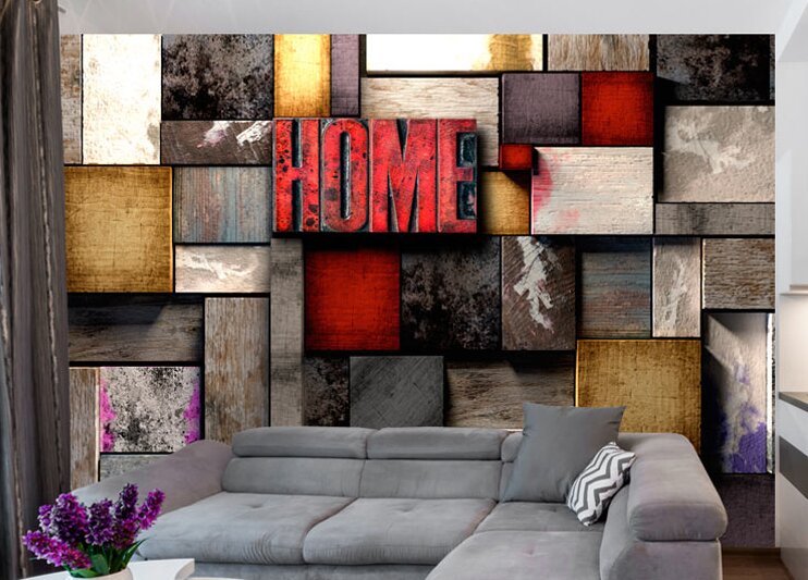 Tapete Colourful Home 2,1 m x 300 cm