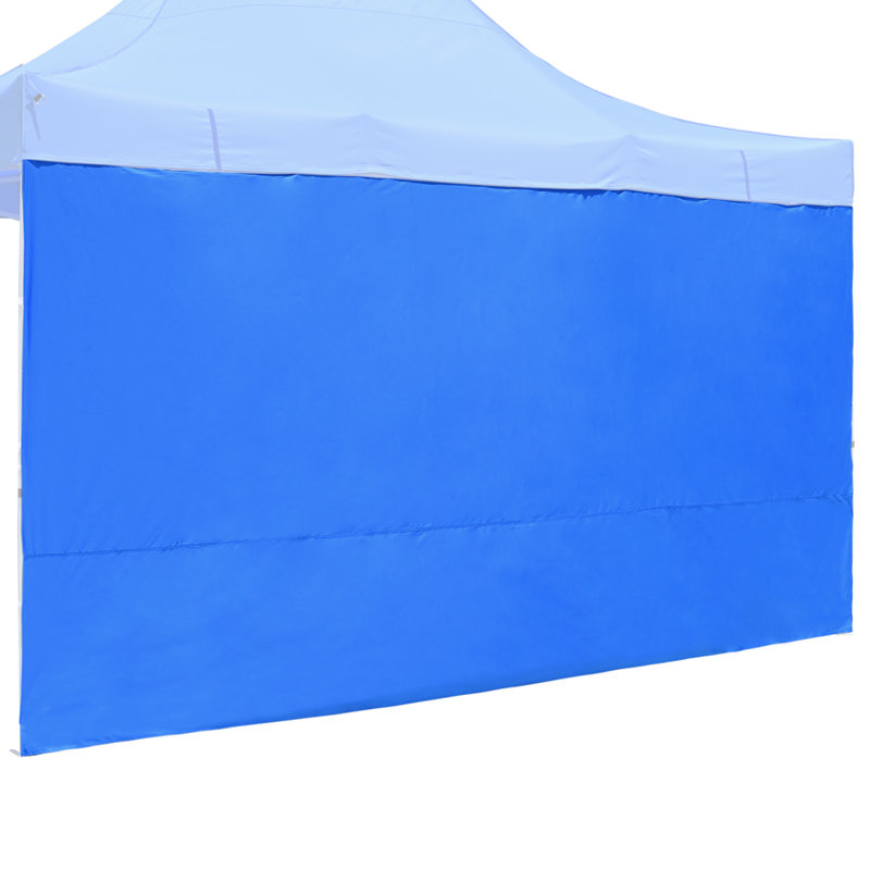 Mur latéral Instahibit, H 85,43 po x l 177,17 po x P 0,2 po, Bleu