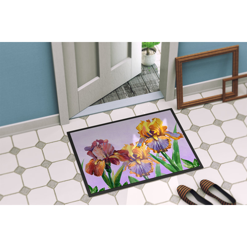 Non-Slip Outdoor Doormat, Rectangle 18" x 27"