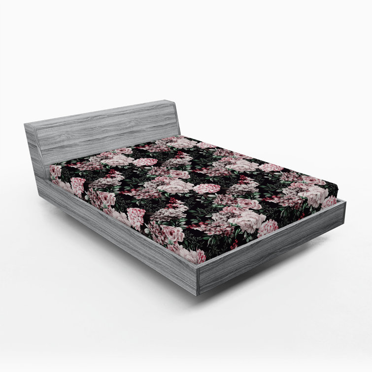 Drap-housse floral Ambesonne