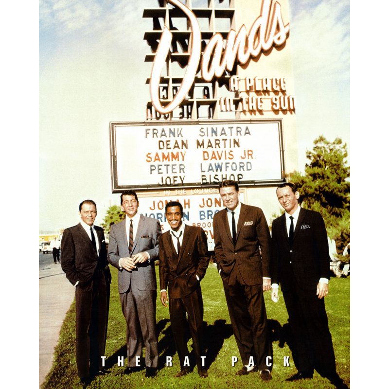 The Rat Pack (Sands), H 35 po x l 28 po