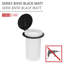 Turbo-Loc Bivio Black Matt Mugs