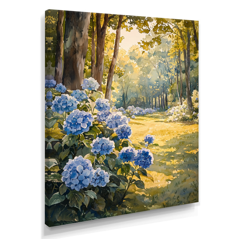 Godrick - impressions murales florales, H 32 po x l 16 po, Toile tendue, Ne s’applique pas