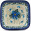 Forget Me Not Stoneware Rice Bowl
