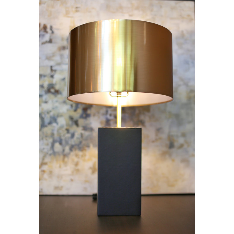Lampe de table dorée 24 po Crelake