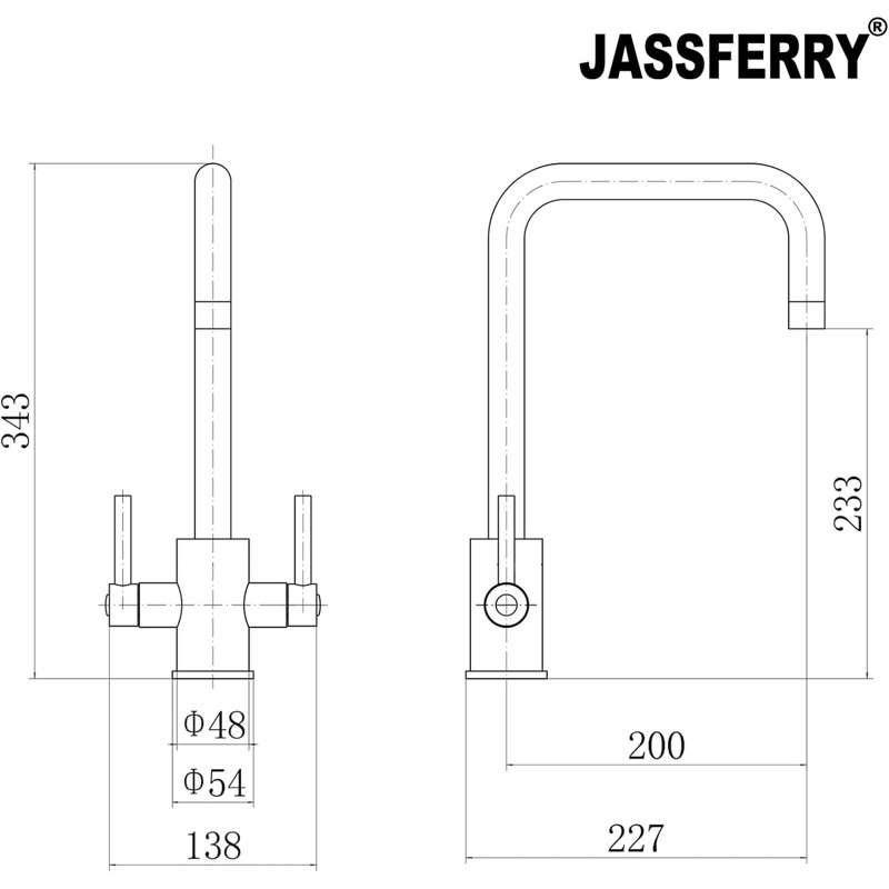 JASSFERRY Kitchen Faucet