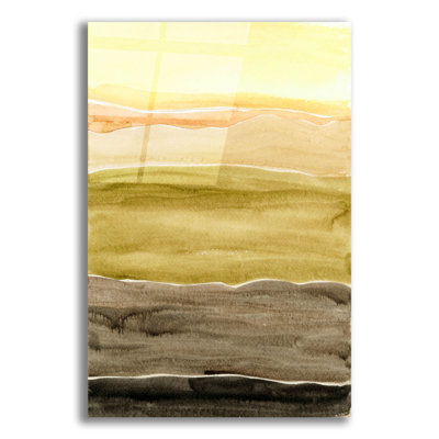  «Sun Dance 2» par Alicia Ludwig, art mural en verre acrylique, 16 po x 24 po