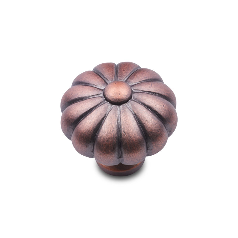 CK Series Knob, Distressed Copper, Small