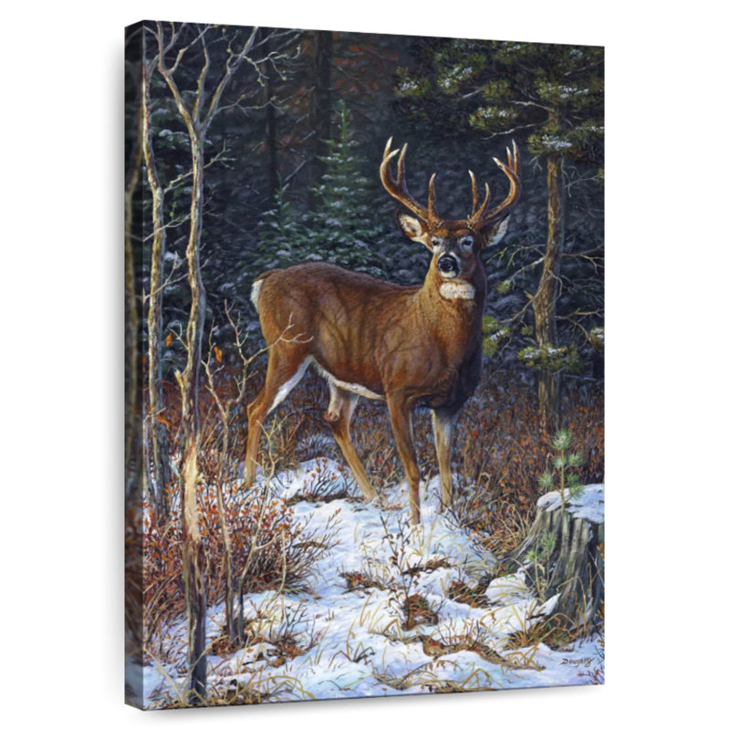 Brampt Last Light - Whitetail, 36" H x 24" W