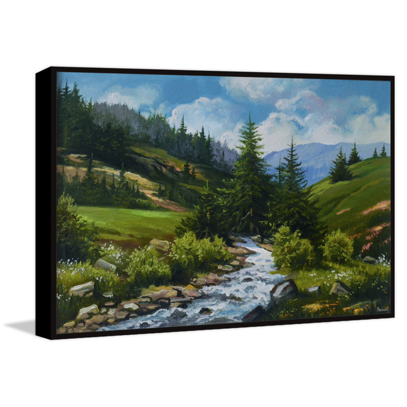Land Of Peace - Print on Canvas, 30cm H x 45cm W x 3.81cm D