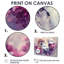 Impression d'art mural mauve, blanc, Astrology Aries Ascension-1143384767-1143384741