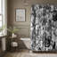 Rideau de douche 1 pièce Chinoiserie Halloween Design-100722295