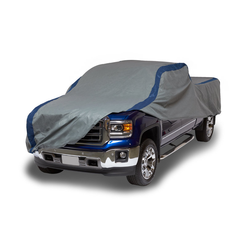 Weather Defender Buckle Mildew Resistant Automobile Cover By Duck Covers, 60" H x 70" W x 217" D