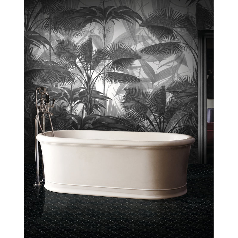 Celine 69.5'' L Freestanding Soaking Bathtub