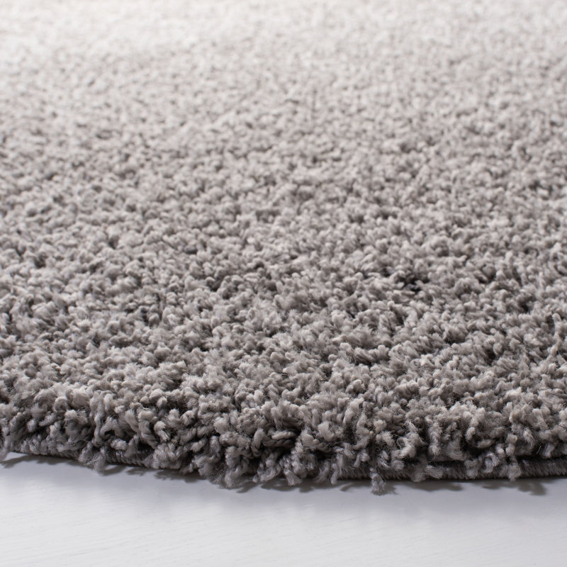 Barnabas Solid Colour Hand Woven Area Rug, Round 201 cm