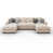 Chenille beige sélectionné