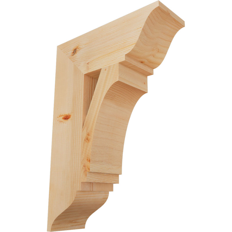Support impérial traditionnel, H 26 po x l 5,5 po x P 18 po, Douglas (lisse)
