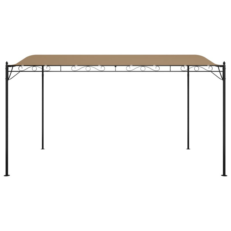 Nakkashian 4m x 3m Steel Party Tent, Taupe