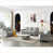 Similicuir gris est en rupture de stock