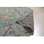 Tapis en soie naturel noué à la main BL.GN / vert canard-87665812