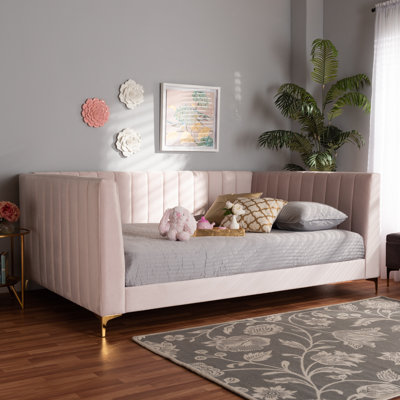 Benham Upholstered Velvet Daybed