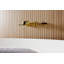 Robinet de baignoire romaine à 3 poignées et 3 poignées à fixation murale Kingston Brass Hallerbos-98054912