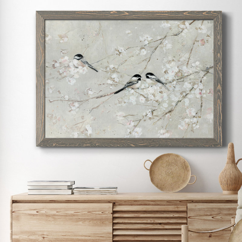 Nature's Confetti I - Cadre photo, reproduction d'art sur toile, H 31,5 po x l 23,5 po x P 1,5 po, Encadré gris