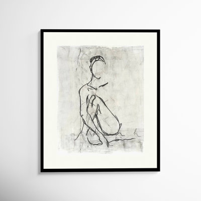Embellished Nude Contour II Print