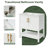 Maximili 30" Bathroom Vanity with Ceramic Sink & Versatile Storage-111096689