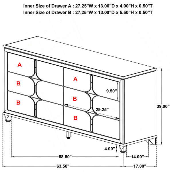 Dimensions du produit