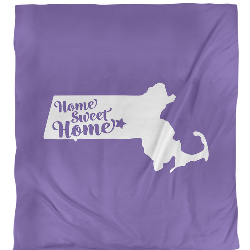 Housse de couette simple doux worcester home, Housse de couette pour très grand lit, Mauve, Polyester brossé