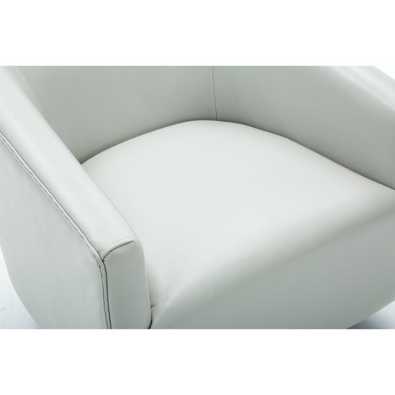 Chaise pivotante Garlwood, Gris