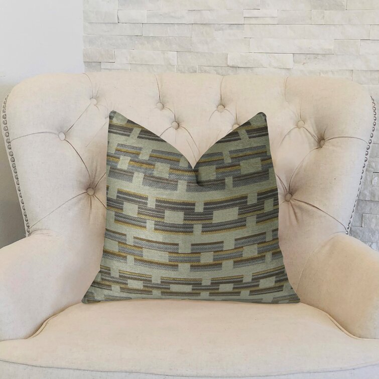 Four Square Geometric Throw Pillow