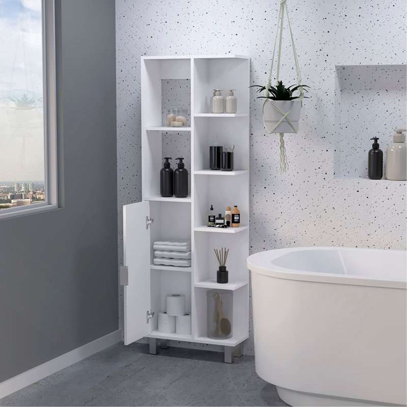 9-Shelf Linen Cabinet