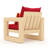 Sehrish Patio Chair With Sunbrella Cushion Covers-832294079