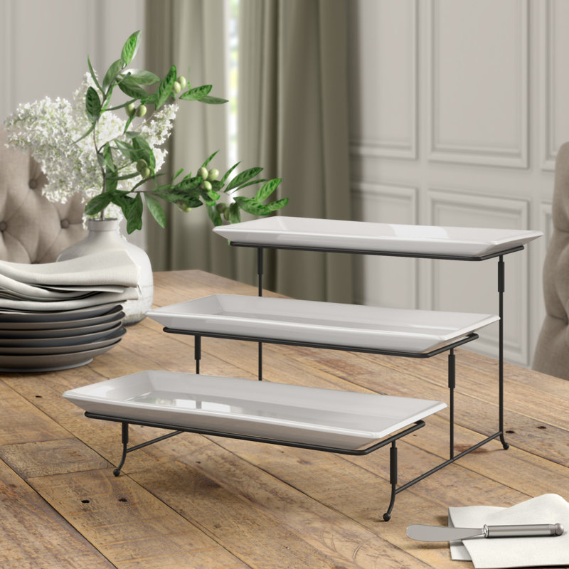Adreena Ceramic Tiered Stand