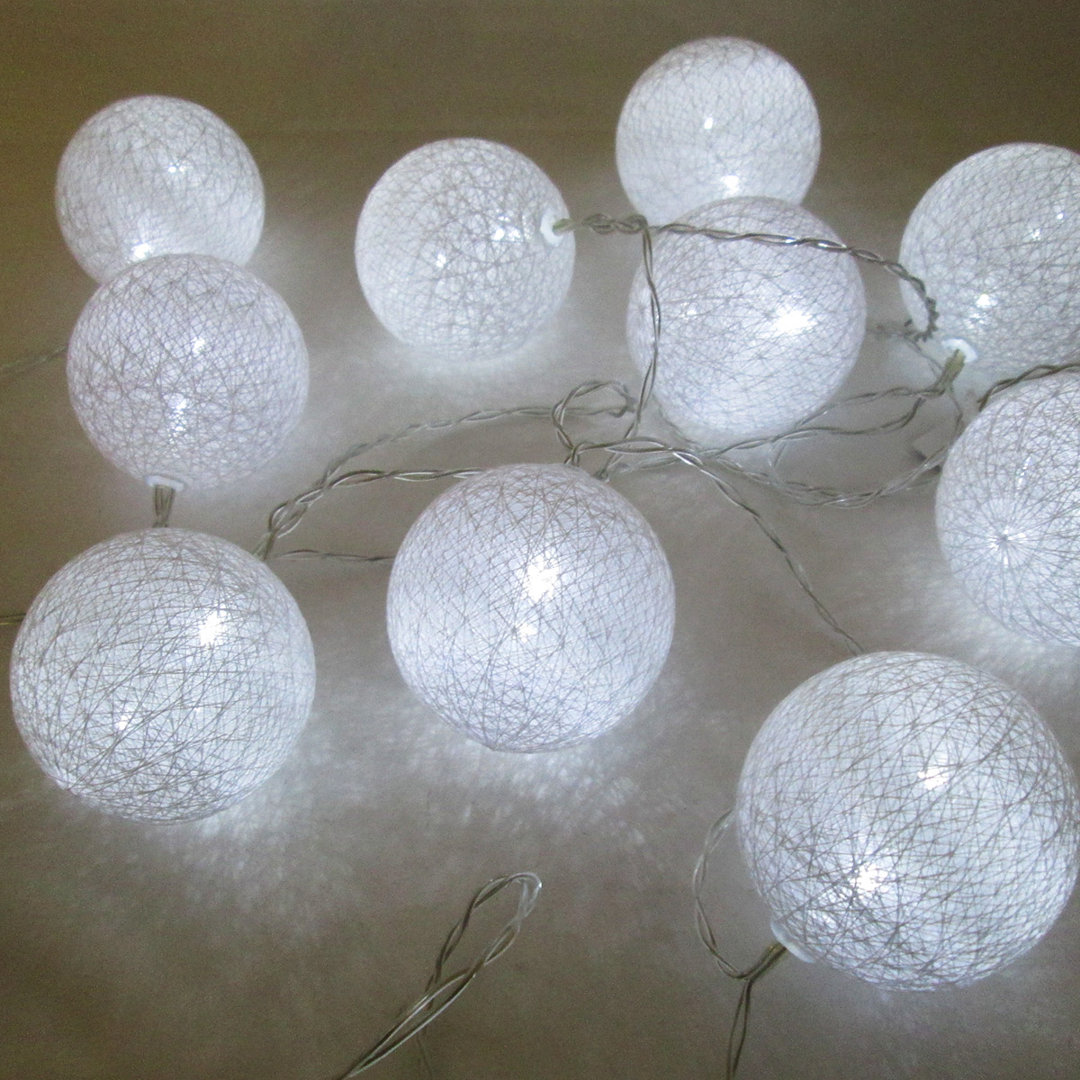 Mccaskill 7' Indoor 10 - Bulb Shaded String Light The Holiday Aisle® Bulb 