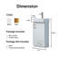 Ensemble de meuble-lavabo simple 18 po Modern-1133262733